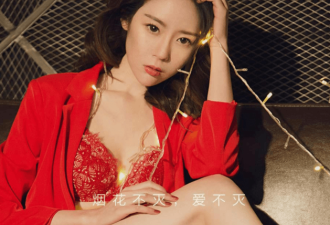 街拍：红火火的新年送上火辣辣的性感妹纸 组图