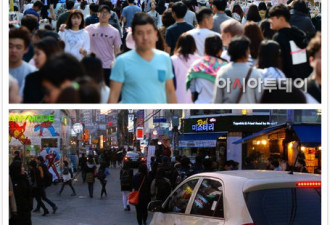 韩国著名商圈现倒闭潮 过去靠中国游客赚钱