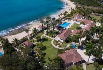 特朗普甩卖加勒比岛房产 2亿豪宅内景曝光