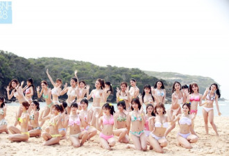 日本SNH48大片火辣来袭！32名美少女变海盗