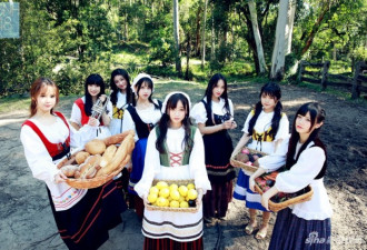 日本SNH48大片火辣来袭！32名美少女变海盗