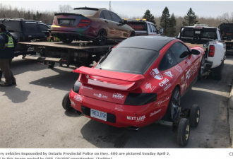 驾豪车400公路飚车被加控罪