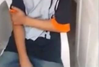 巴西偷车男子遭私刑 额头被刺“我是小偷”