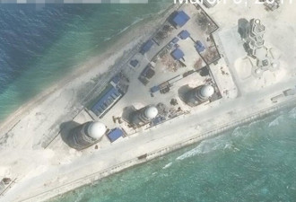曝中国在南海人工岛建战机机库
