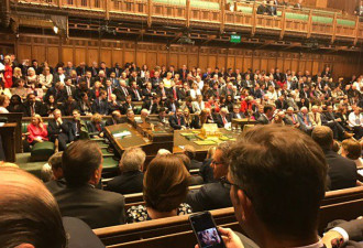 英国议会上，议员看了这张照片引发争议
