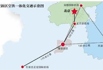雄安新区规划方案月底完成 高铁到北京仅41分钟
