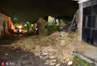 最新：墨西哥与危地马拉边境发生7级地震