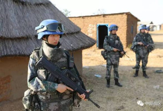 惊险回忆:中国赴南苏丹维和女兵制伏武装分子
