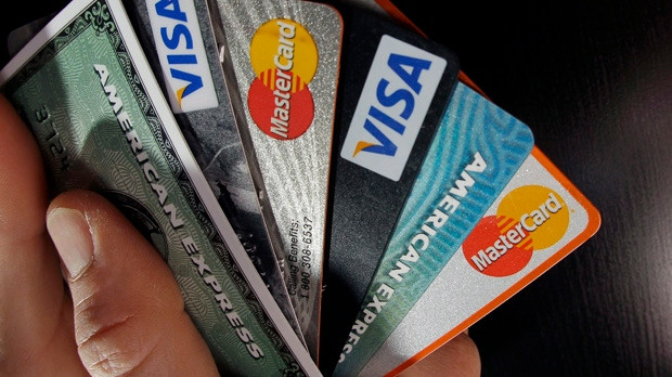 Credit cards file photo