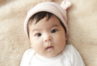 贾静雯为三胎女儿办百日宴 咘咘亲吻妹妹好温馨