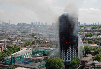 快讯：伦敦公寓大火失踪者或全部罹难