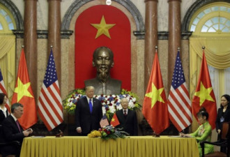 特朗普总统称金正恩朝鲜若放弃核武越南是榜样