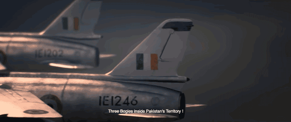 发完这部预告片不久,巴基斯坦就击落了印度军机