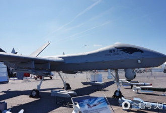 中国新一代察打无人机“翼龙”2巴黎航展首秀