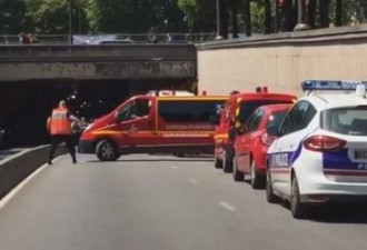 巴黎大巴撞上隧洞顶部致4人伤 包括中国游客