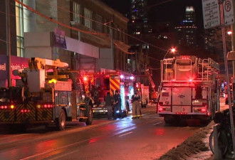 多伦多市中心Ryerson大学教学楼火灾 一人入院