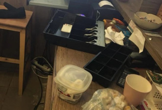 多伦多中餐馆再次被砸抢 顺走300刀现金7个iPad