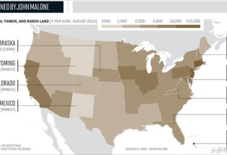 美国最大的地主：拥有私有土地比四个深圳还大