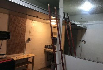 多伦多最恐怖的出租屋：上床必须爬梯子