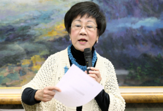 吕秀莲声称台湾不该“汉贼不两立” 遭讽
