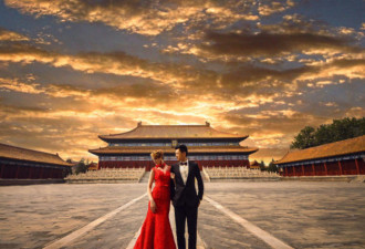 中国小伙与外国姑娘的婚纱照集锦 美得惊艳