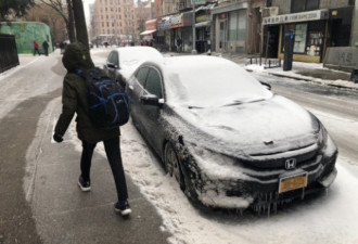 国家气象局预测 大纽约今起4天将迎3场冬季风暴