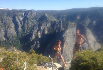 裸女攀岩登加州酋长岩创纪录 称“尿尿超方便”