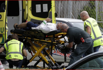 新西兰恐袭已酿50死 被捕一男一女未涉案