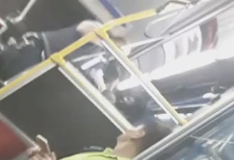 视频：TTC巴士司机攻击乘客 推人还摔其手机