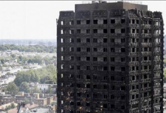 伦敦地狱大火 住22楼的女子奇迹逃生