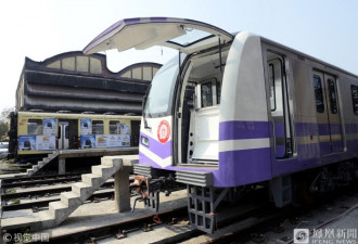 印度委托中国制造的地铁列车将要投入使用了