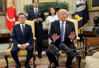 特朗普荒诞施压 韩美首脑爆发正面冲突
