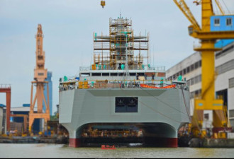中国又有一艘新舰下水 外军静音潜艇将无所遁形