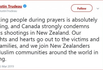 屠杀穆斯林至少49人死，弹夹向加拿大枪手致敬