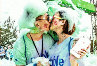 风靡全球“彩虹泡泡跑”终于来多伦多