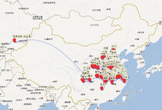 把李白杜甫一生旅行足迹做了地图,发现了大事情