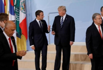 维护气候协议 法国总统马克龙毫不客气批评川普