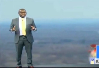 肯尼亚主持人报道埃航空难 因一个手势激怒观众