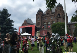 加拿大日多伦多活动缤纷 开启国庆狂欢