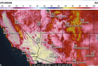 地狱热浪夺60命 凤凰城仙人掌邮箱热到融化