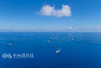 辽宁舰穿台湾海峡时 台军举行海空联合操演