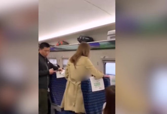 高铁上骂人女子被拘5日 警方:扰乱公共交通秩序