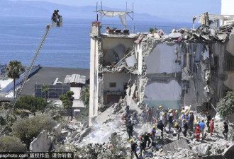 意大利楼房突然倒塌 8人梦中被埋