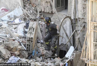 意大利楼房突然倒塌 8人梦中被埋