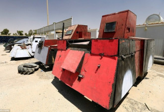 恐怖组织IS自杀式炸弹车曝光 如“外星战车”