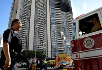 美夏威夷一高层公寓发生火灾 3人死亡
