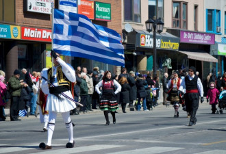 下午多市庆祝希腊独立日