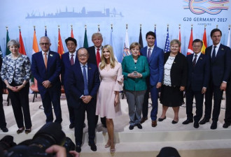美国第一千金G20峰会代坐总统位 特朗普遭批