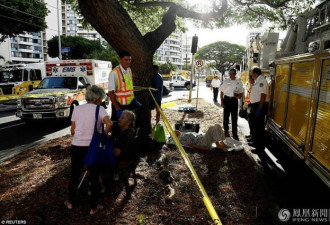 无洒水系统 夏威夷一大楼突遇大火 3死16伤