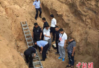 唐代古墓被大铲车盗掘 山西警方20天抓获盗墓贼